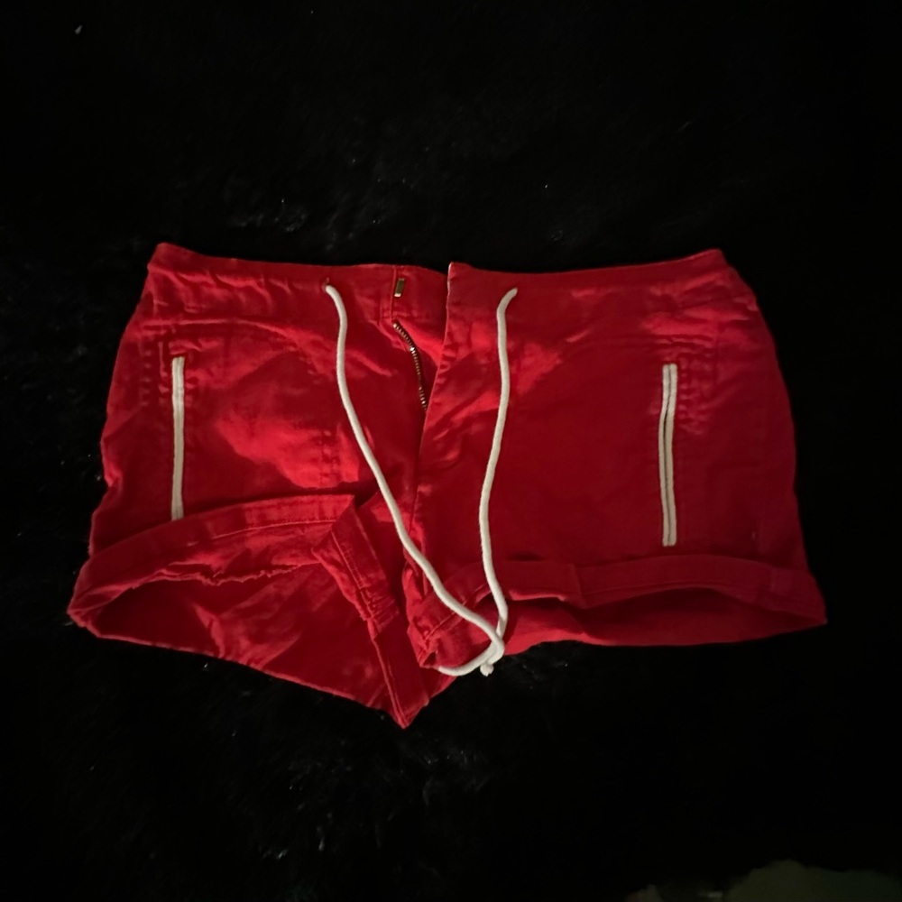 Tommy Hilfiger red shorts